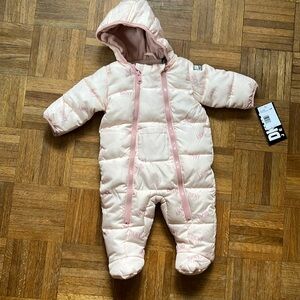 Brand new DKNY Infant Snowsuit